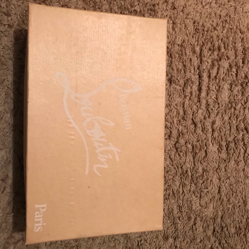 Nude Red Bottoms. Worn once.